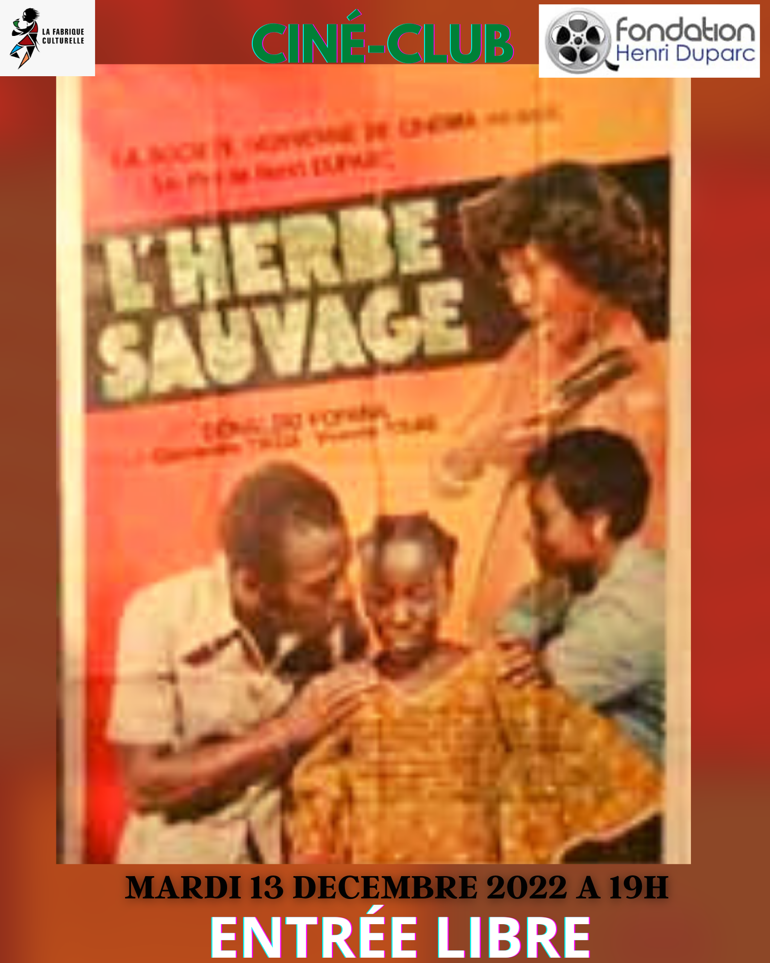 CINECLUB L'HERBE SAUVAGE